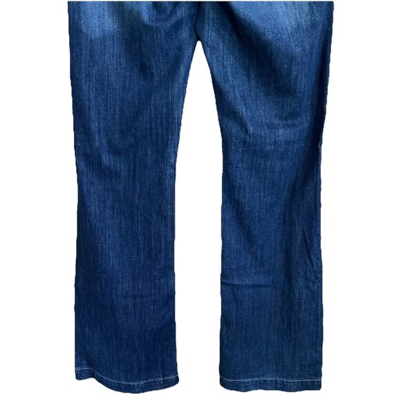 Womens Gap 1969 Jeans Long & Lean Denim Flared 29/8r Measures 33x33 - Picture 6 of 16